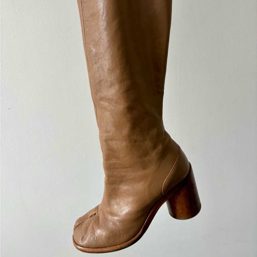 Maison Martin Margiela Brown Heeled Boots